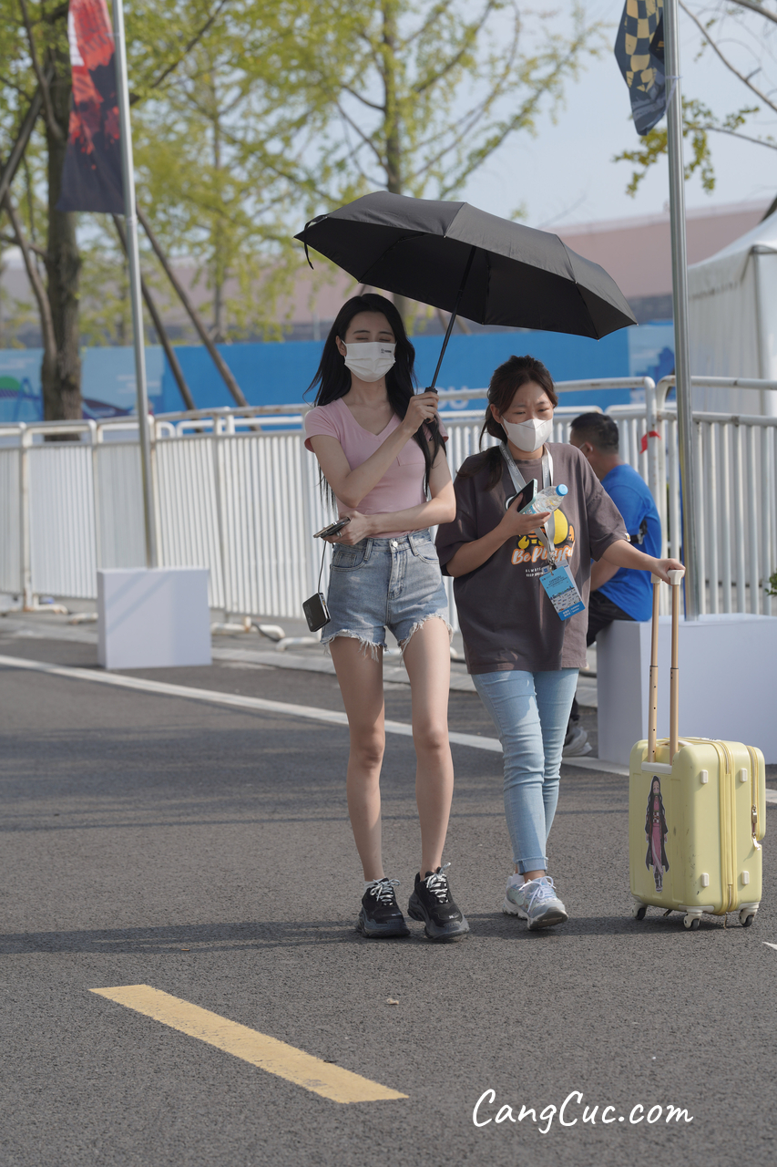 [精选街拍作品] No.3397 高挑甜美可爱